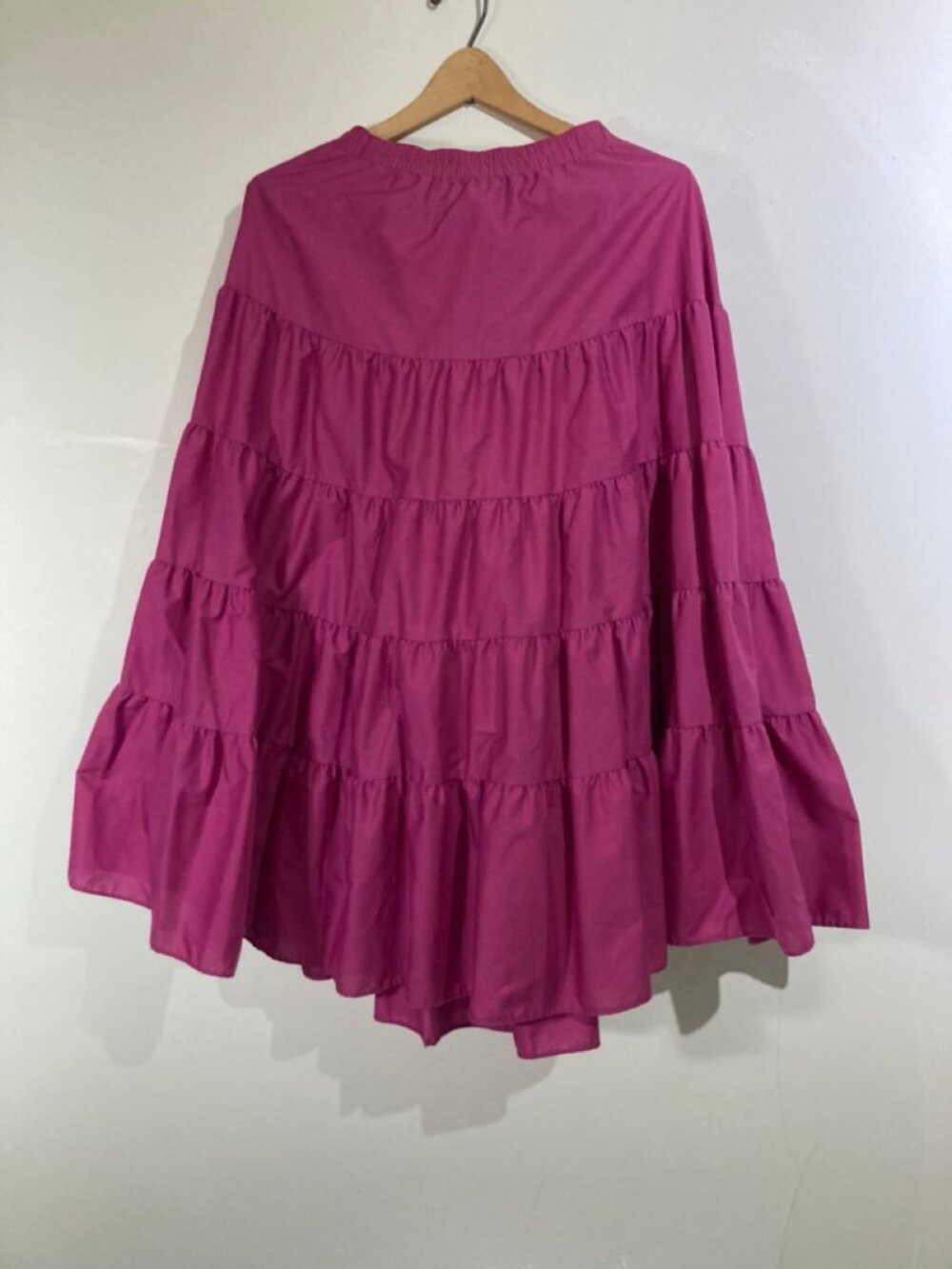 VTG Malco Modes Square Dance Skirt XL Magenta Pink for halloween costume